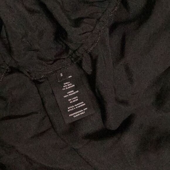 New. Helmut Lang black midi dress. Size 2. Retail $637 - Picture 8 of 9